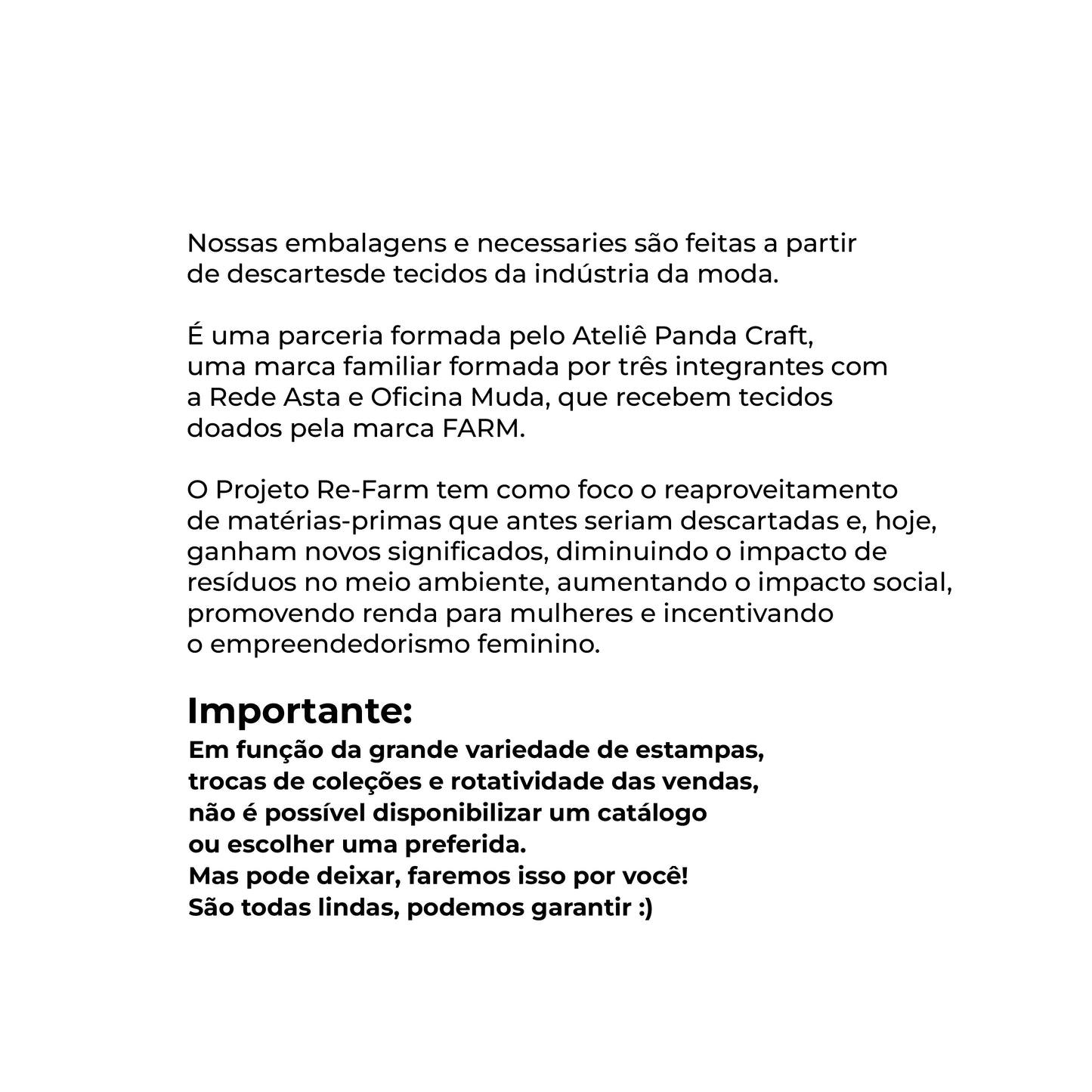 Saco para presente - Tamanho P