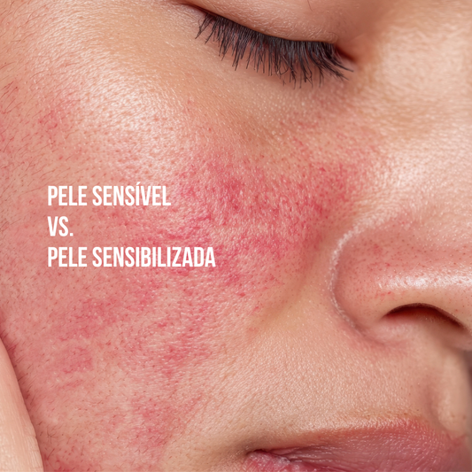 Pele Sensível vs. Pele Sensibilizada: Entenda a Diferença e Cuide Melhor da Sua Pele