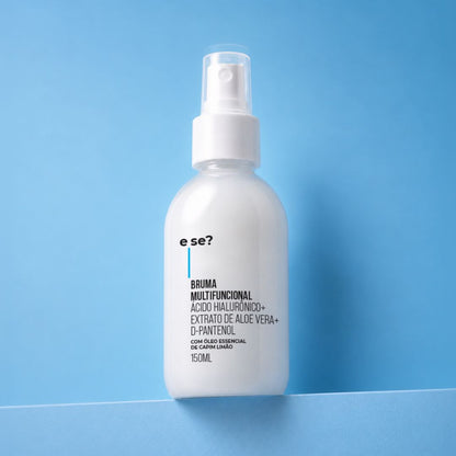 Bruma Multifuncional E Se? Cosméticos — hidrata, refresca e finaliza a pele em um só produto 150ml