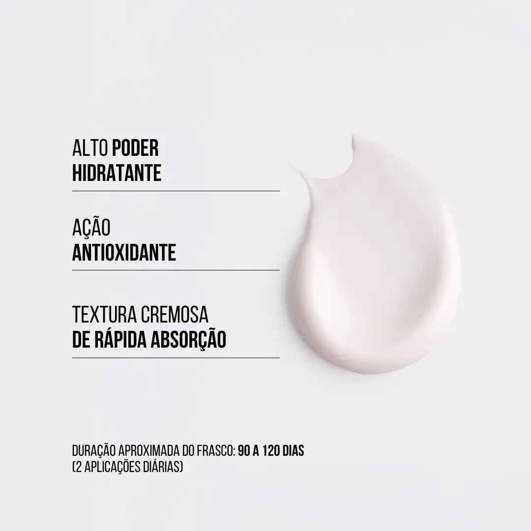 Hidratante Facial Booster 360º E Se? Cosméticos — hidratação essencial e ação antioxidante 30ml