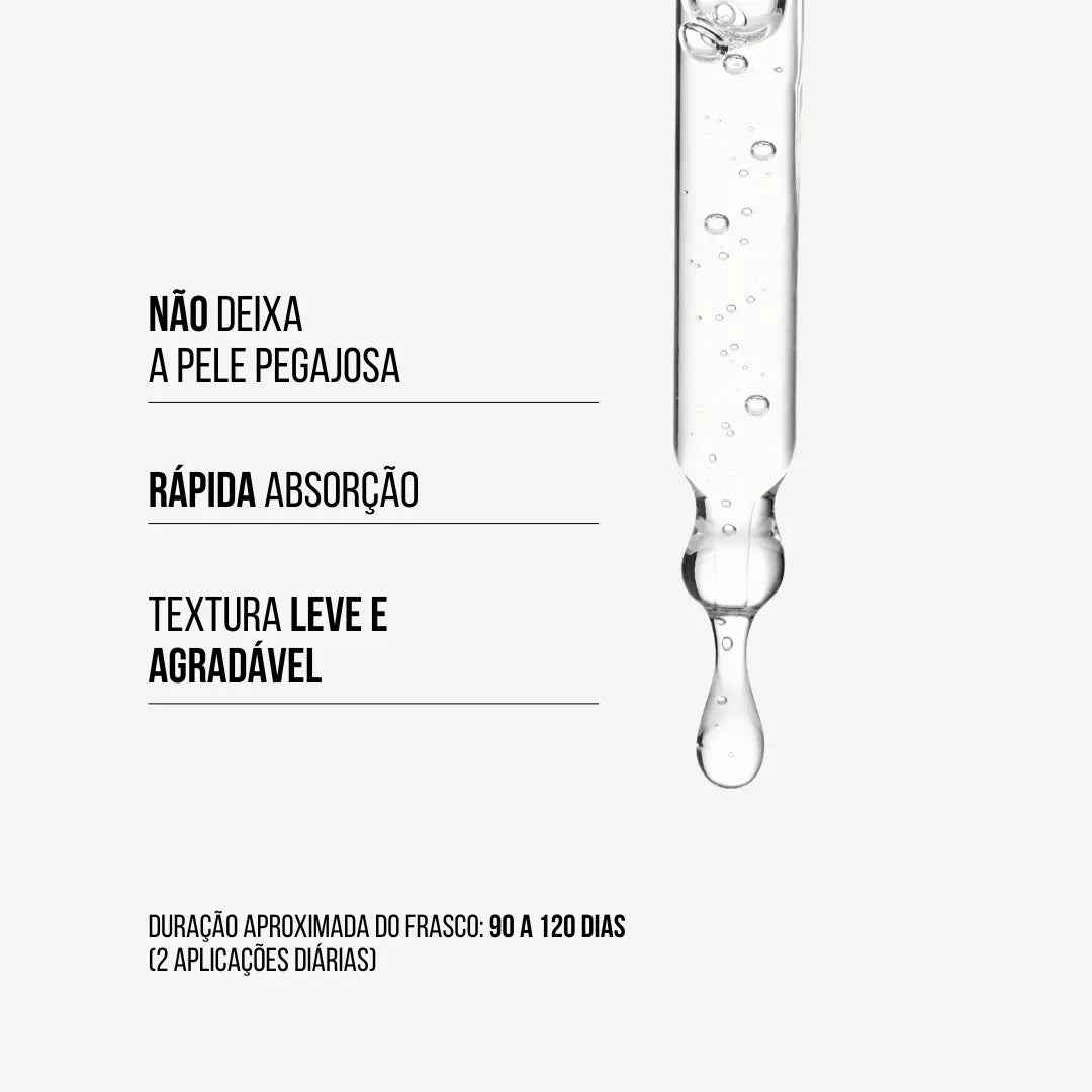 Sérum niacinamida 10% - Tratamento da oleosidade e acne - 30ml