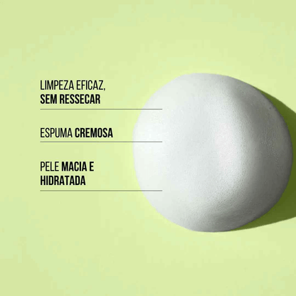 Espuma de Limpeza Facial E Se? Cosméticos — limpeza suave com hidratação para uso diário 100ml